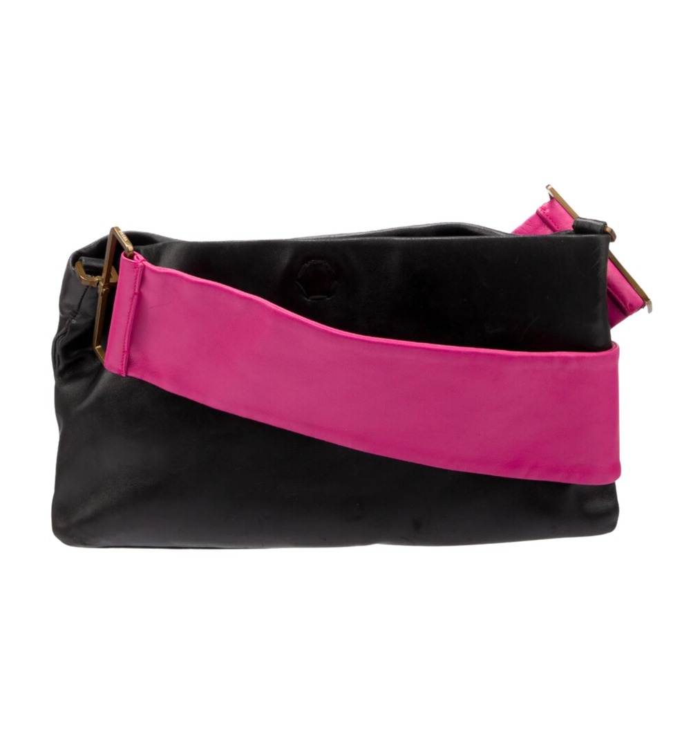 Prada Runway Nappa Crossbody Baguette